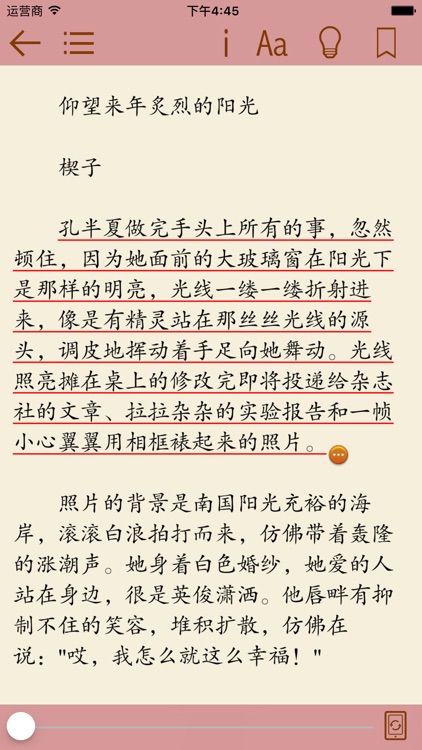 唯美爱情小说