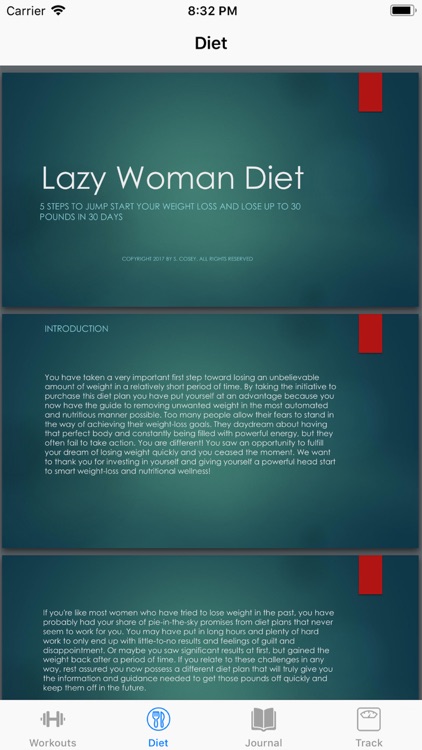 Lazy Woman Diet