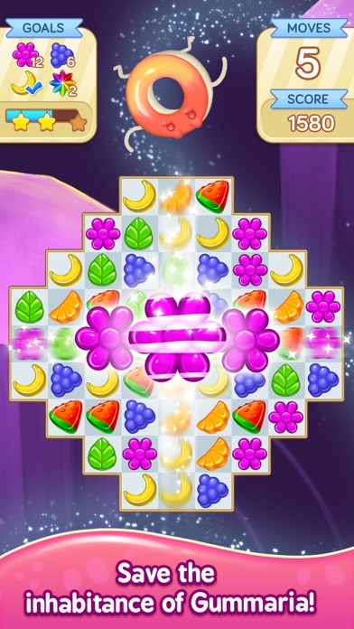 How to cancel & delete Gummy Gush: Match 3 Puzzle from iphone & ipad 2