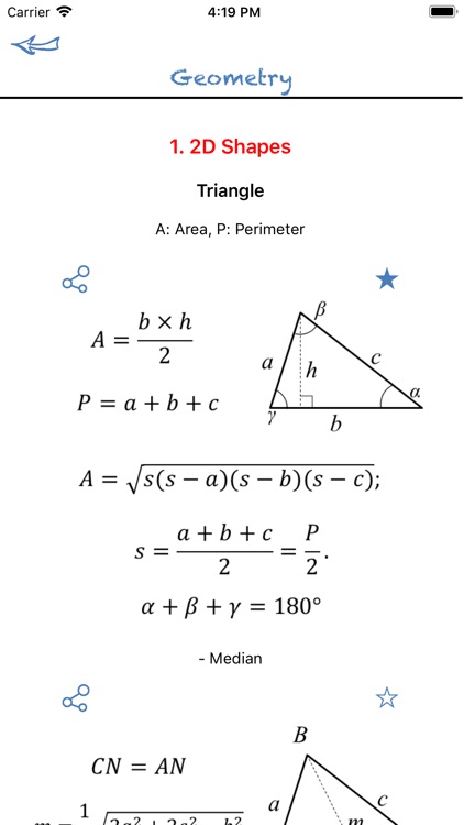 Math. Formulas