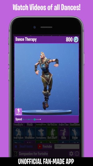 Dances From Fortnite On The App Store - iphone screenshots