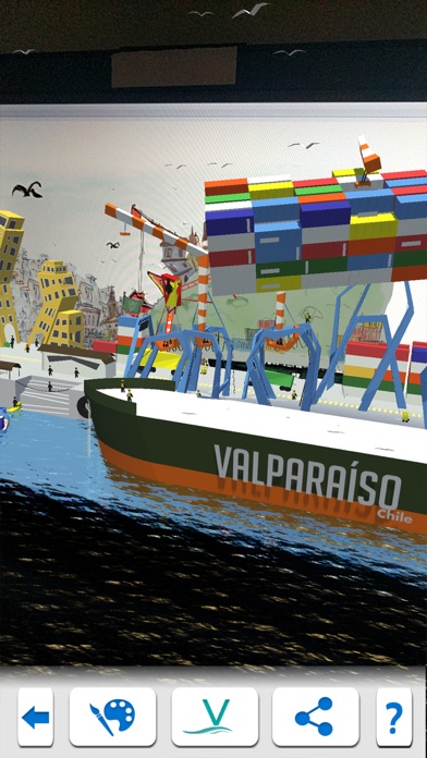 How to cancel & delete Valparaiso Port AR+ from iphone & ipad 1