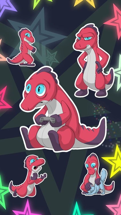 Jack Lizard Stickers for iMessage Extended Pack