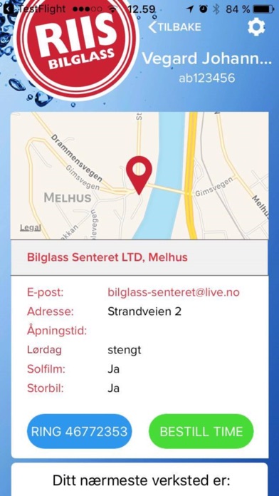 Riis Bilglass screenshot 3