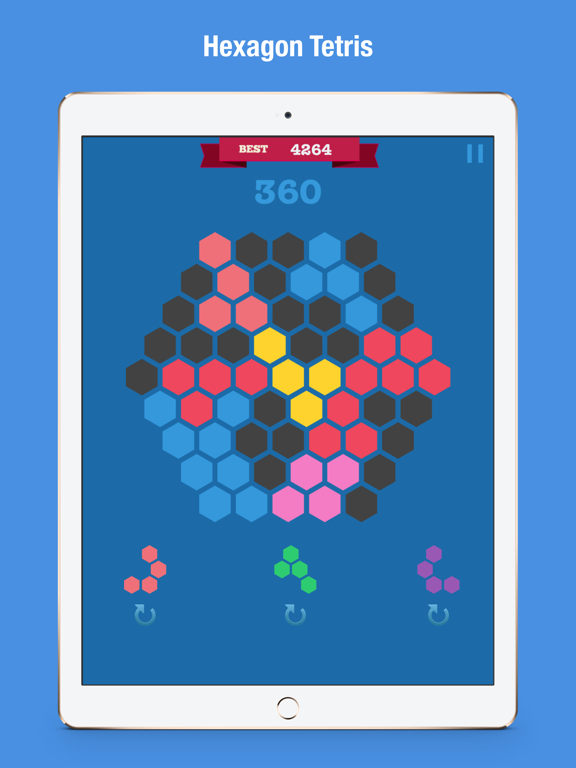 Hexagon Match Geometry Puzzle screenshot 2