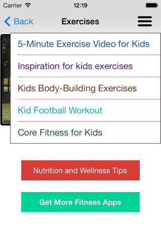 Workouts & Exercises for Kids screenshot 3