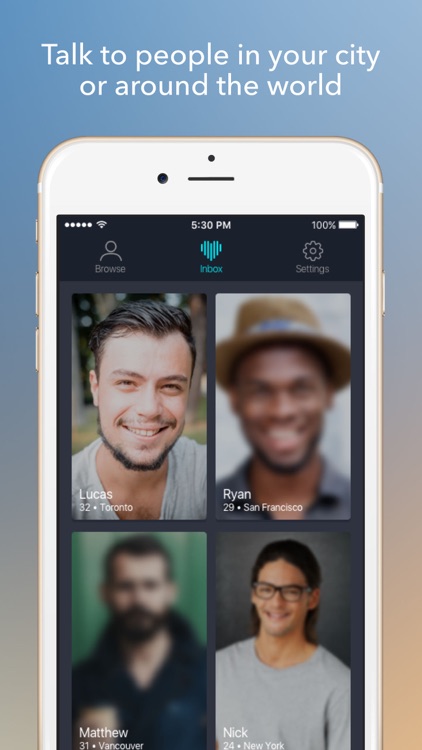 Unveil - Blind Dating App to Talk with Singles screenshot-3