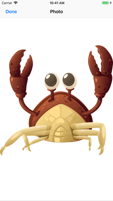 Crabby Crab Stickers screenshot 2