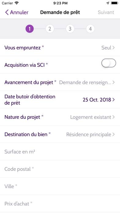 How to cancel & delete Socrédit: Réseau de courtiers from iphone & ipad 4