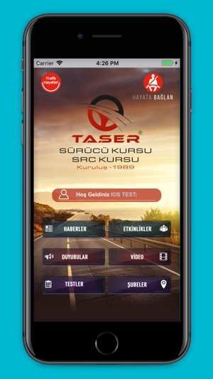 Taşer Sürücü Kursu & Src Kursu(圖2)-速報App