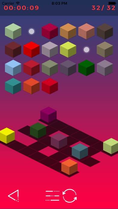 排列彩色方块 - 高难度的眼力大挑战 screenshot 3