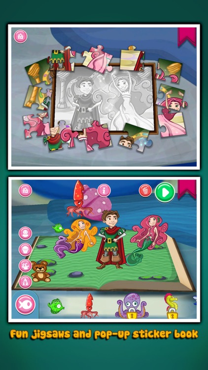 The Little Mermaid ~ 3D Interactive Pop-up Book screenshot-3