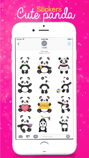 Cute Panda Stickers Pack!(圖3)-速報App