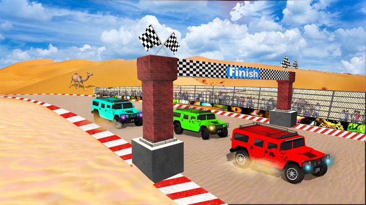 Desert Car Offroad Rally Race screenshot-3