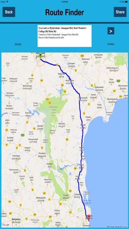 Driving Route Map (DRM) screenshot-4