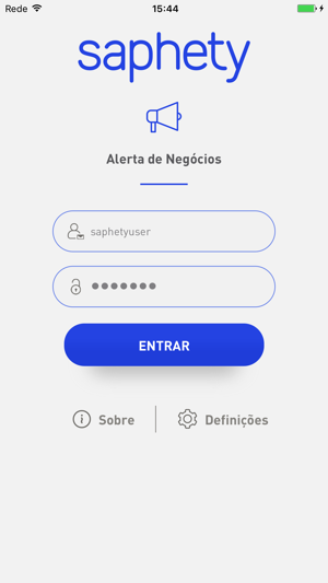 Alerta de Negócios