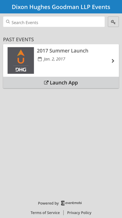 DHG Events screenshot 2