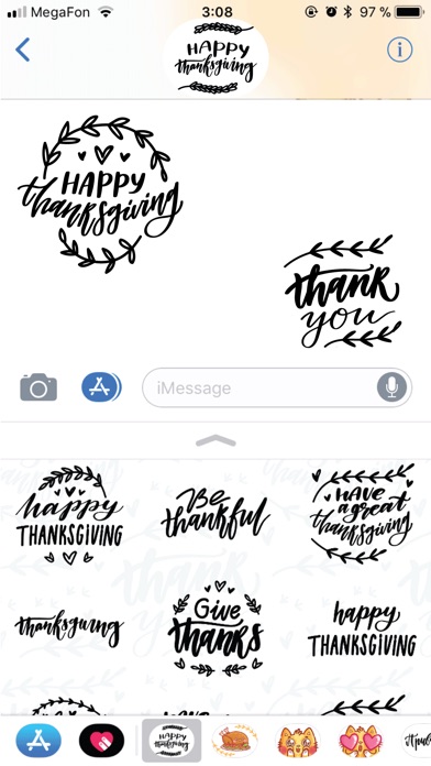 Thanksgiving Calligraphy! screenshot 3