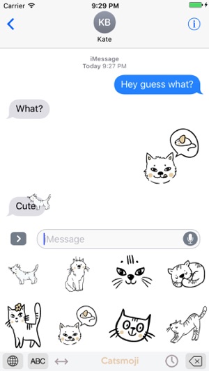 Catsmoji Kitty Cat Emoji and Stickers(圖4)-速報App