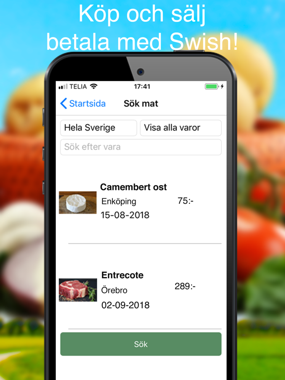 Screenshot #5 pour Matmötet – Köp/sälj lokal mat