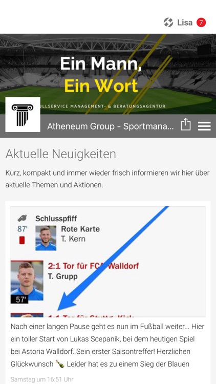 Atheneum Group Sportmanagement