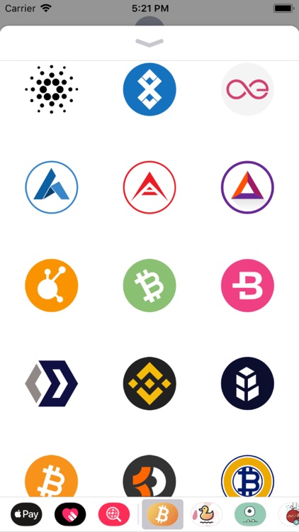 Bitcoin Crypto Stickers BTC screenshot-4