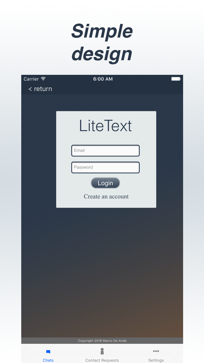 LiteText texting simplified