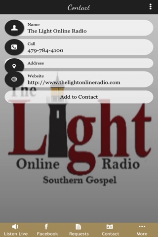 The Light Online Radio screenshot 2