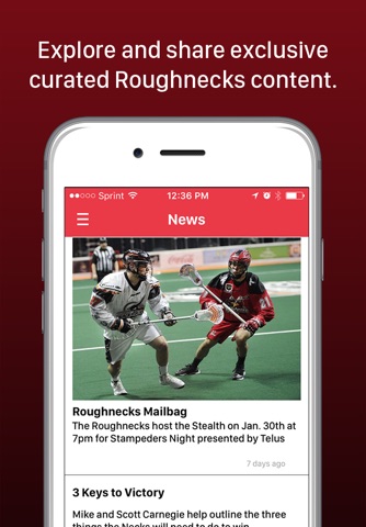 Calgary Roughnecks screenshot 3