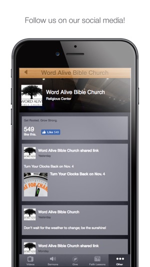 Word Alive Bible Church(圖2)-速報App