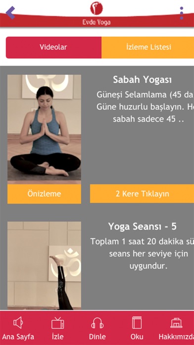 Evde Yoga screenshot 2