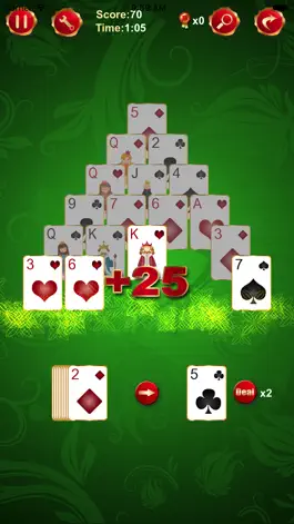 Game screenshot Pyramid Solitaire Go apk