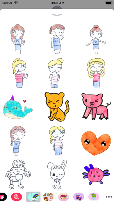 Kawaii Pets & Friends Stickers screenshot 4
