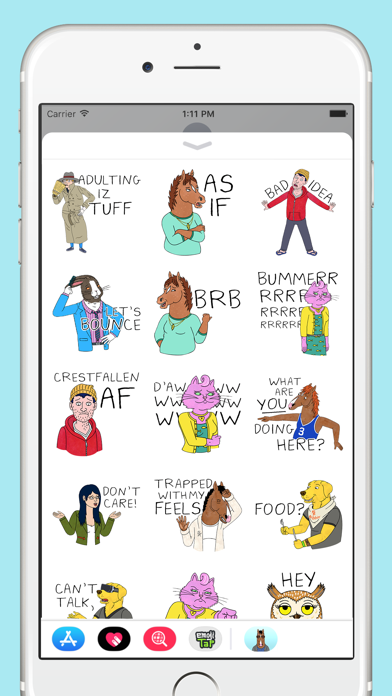 How to cancel & delete BoJack Horseman Stickers from iphone & ipad 4