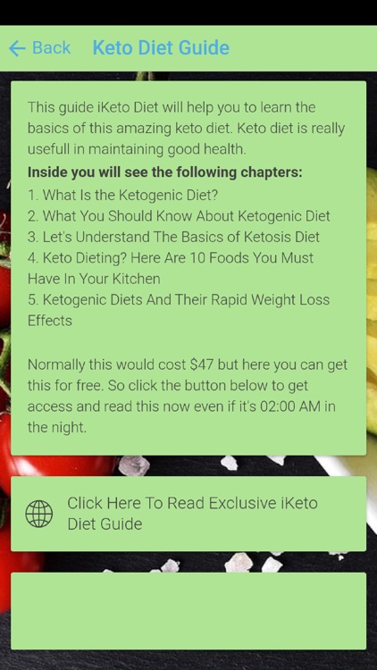 Ketogenic Diet For Weight Loss