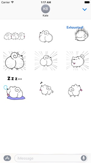 Animated Funny Hip Dog Sticker(圖2)-速報App