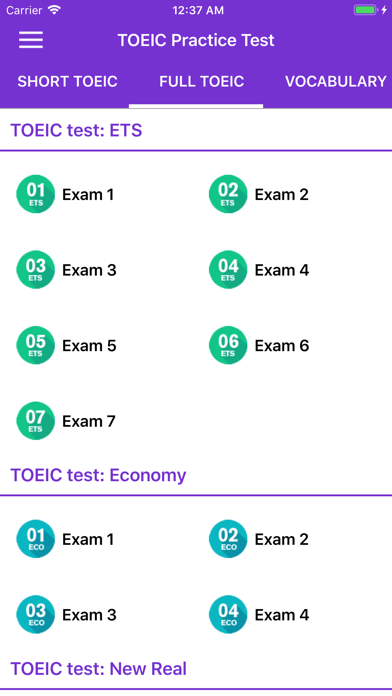 Toeic Test screenshot 2