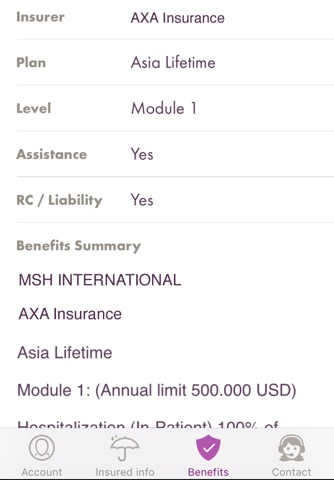 A.sure Expatriate Insurance screenshot 4
