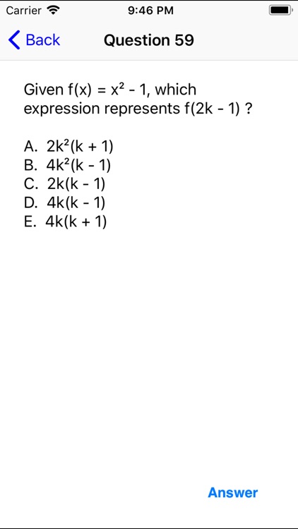 ACT Math Prep