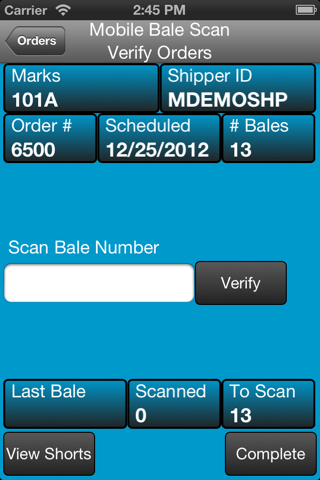 Mobile Bale Scan screenshot 2