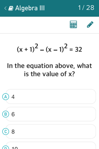 ACT Math: Practice Questions screenshot 2