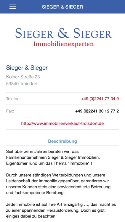 Sieger & Sieger Immobilien