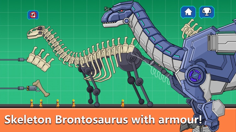 Brontosaurus Dinosaur Fossils Robot Age screenshot-3