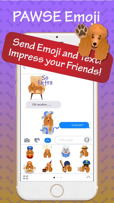 Pawse Emoji - Stickers & Gifs screenshot 3