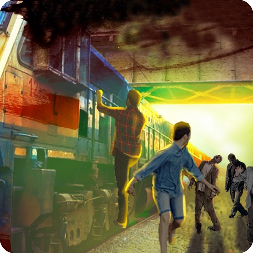 Crazy Zombies Train Attack 3D