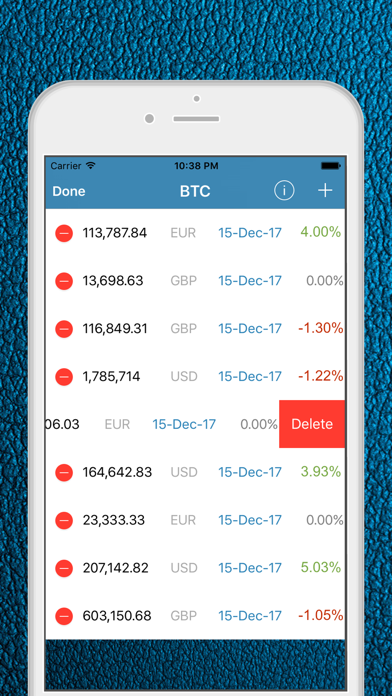 BTC - Bitcoin Price Tracker screenshot 3