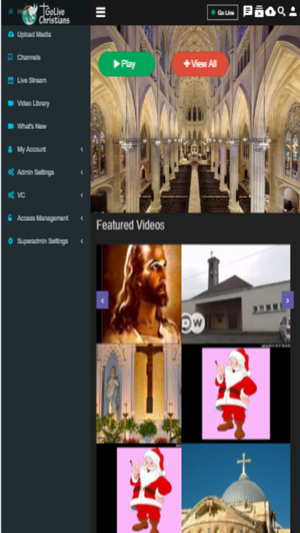 Go Live Christians App