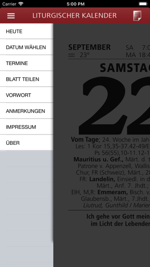 Liturgischer Kalender 2018(圖4)-速報App