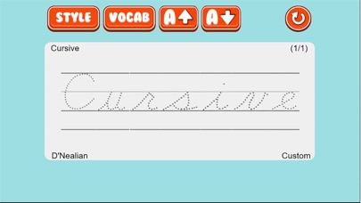 Practice Hand Writing Cursive screenshot 2