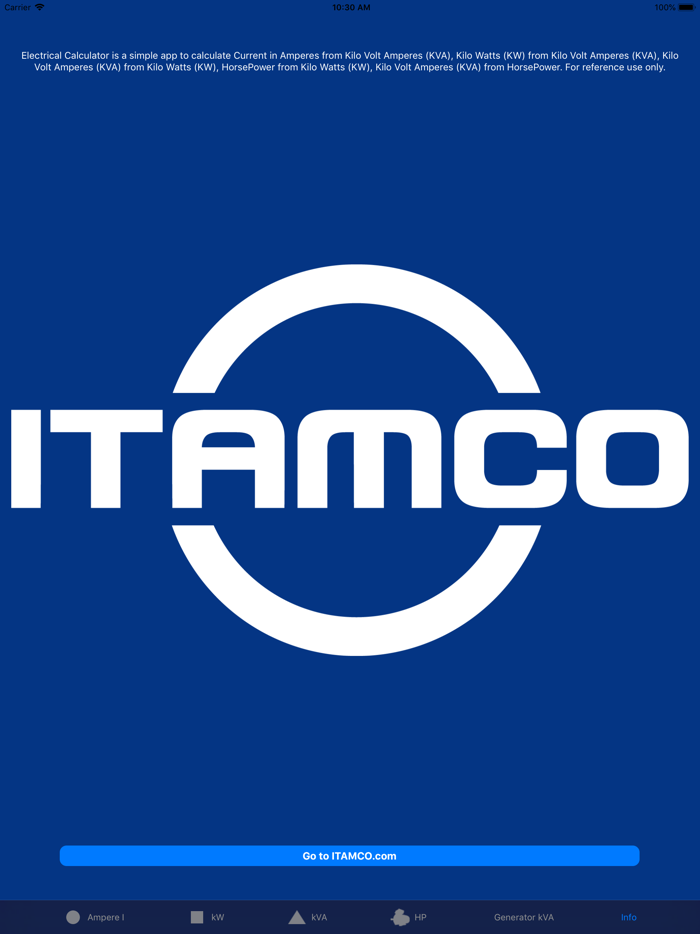 Electrical Calculator Mobile